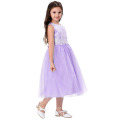 Grace Karin Neues Modell Ärmelloses knöchellangen Tüll Blumenmädchen Prinzessin Kleid Mädchen Kleid Geburtstagsfeier Kleid CL008939-4